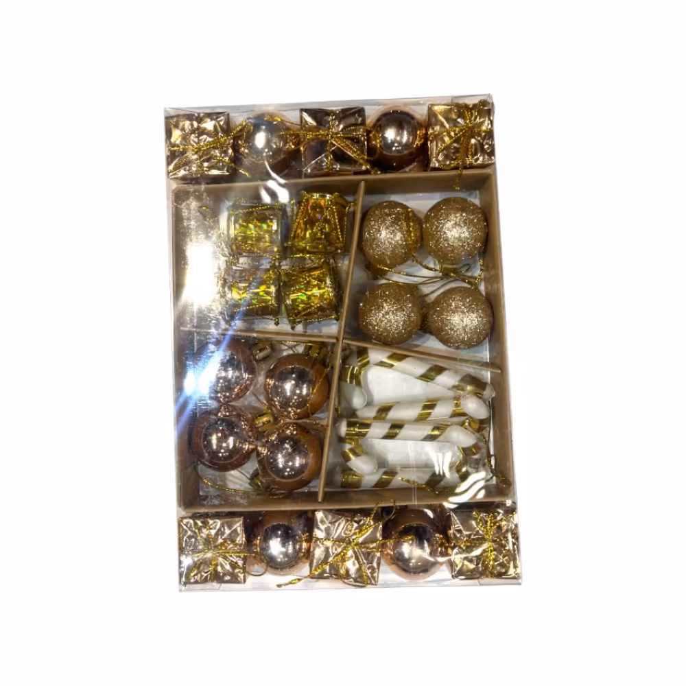 میکس 24 تیکه رنگ رزگلد کد 611695