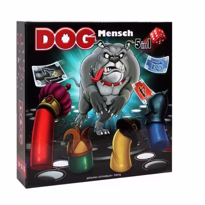 بازی فکری ایرانی منچ سگی (BLACK DOG)