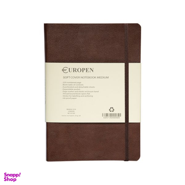 دفتر یوروپن مدل SOFTCOVER MEDIUM