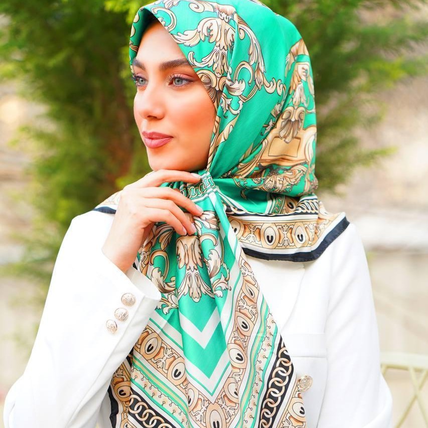 روسری ابریشم توییل وارداتی 