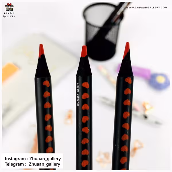 مداد قرمز RED GALAXY قلبی فکتیس