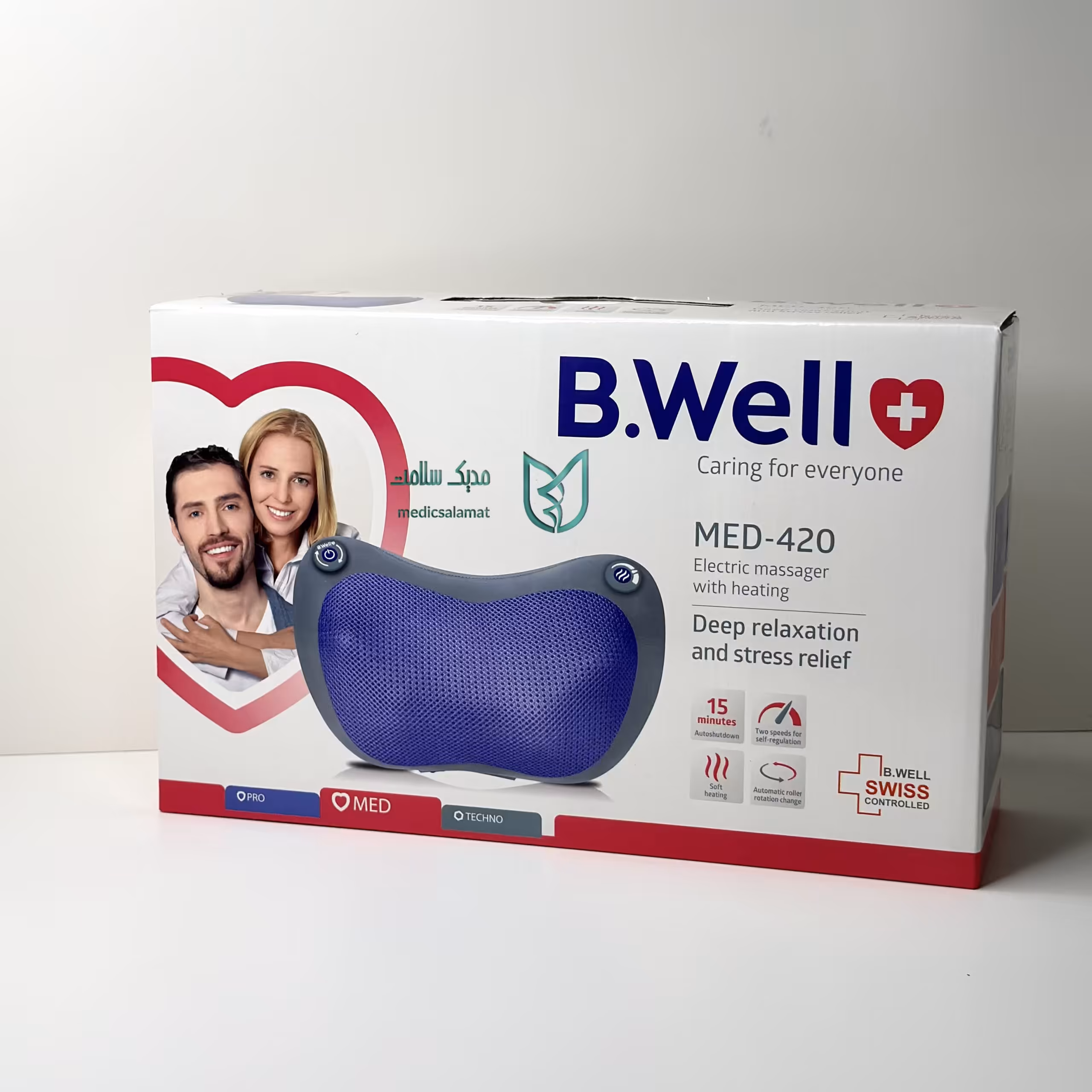 ماساژور بالشتی MED-420 بی ول B.WELL