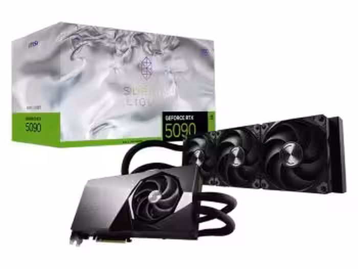 کارت گرافیک ام اس آی مدل GeForce RTX 5090 32G SUPRIM LIQUID SOC