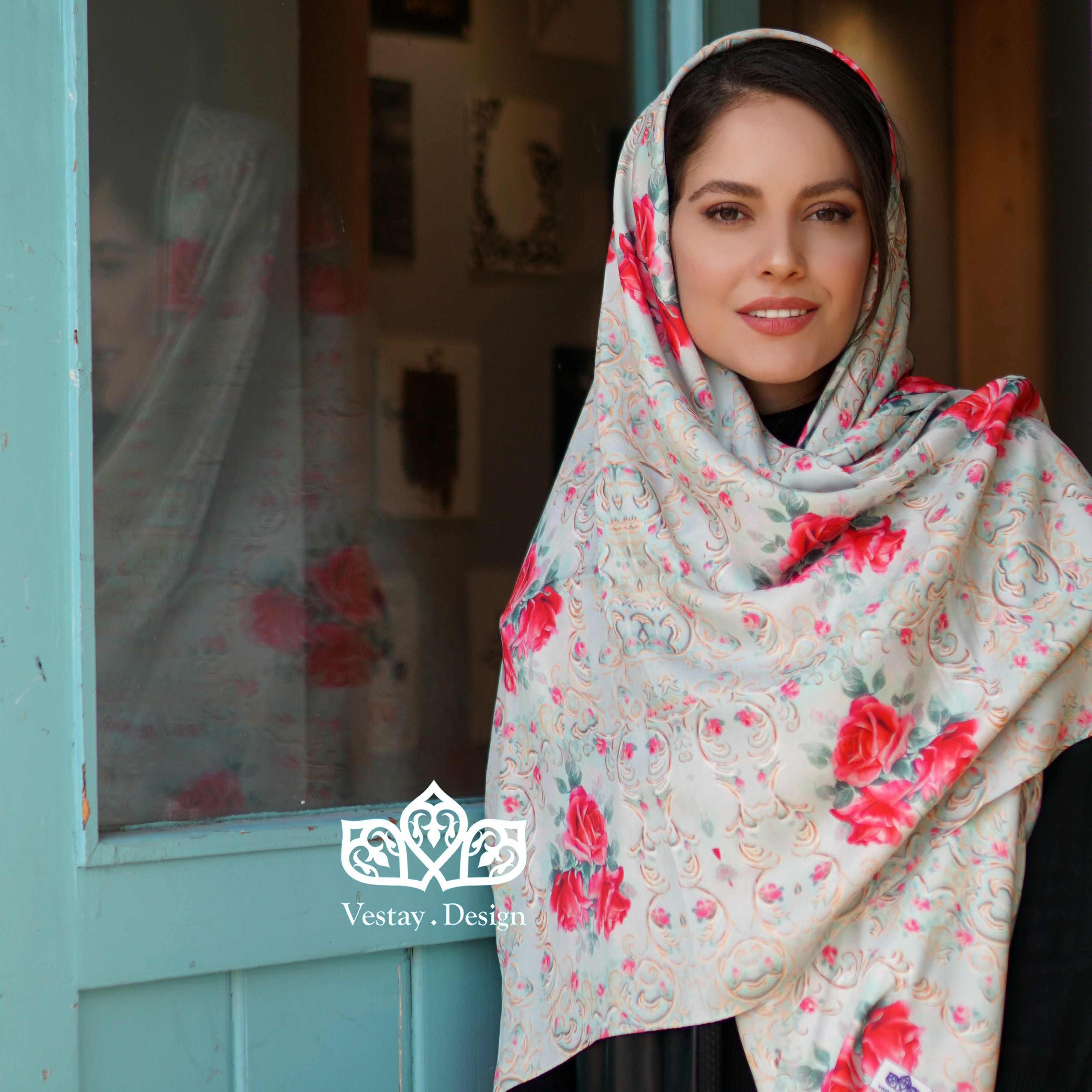 شال و روسری نخی زنانه