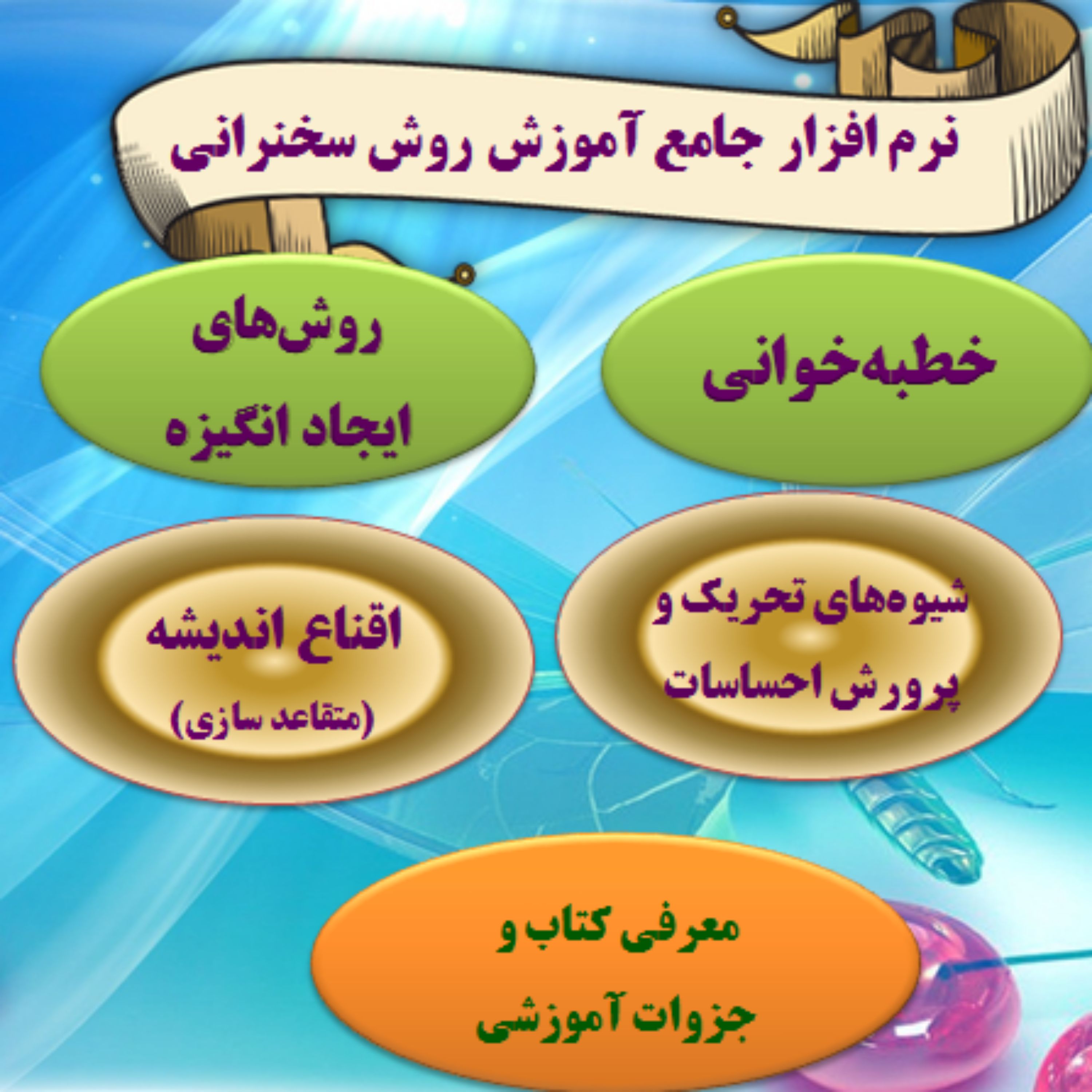 نرم افزار جامع آموزش روش سخنرانی و تبلیغ