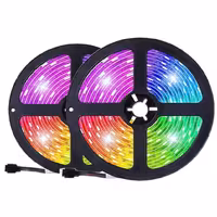 نور رنگی 5 متری (rgb)