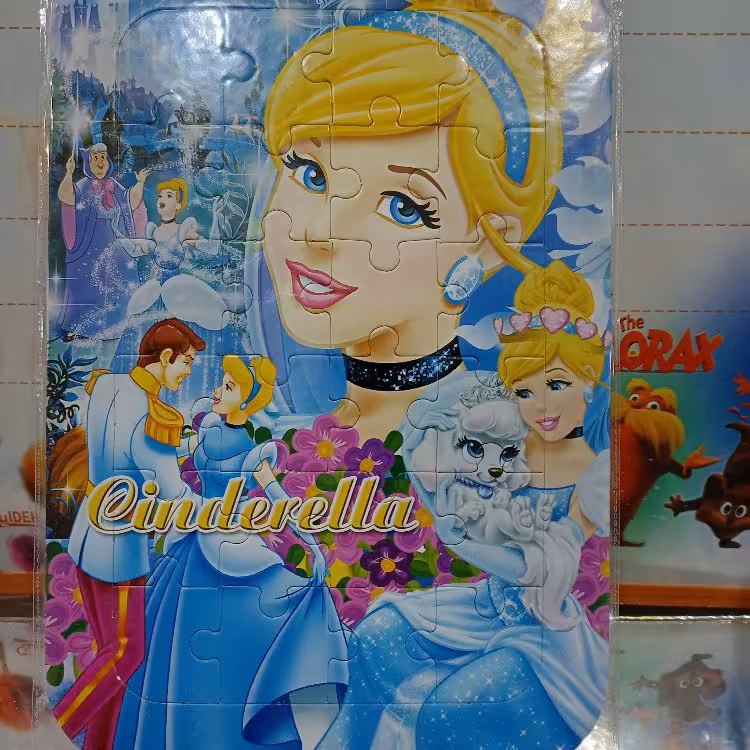 پازل دخترونه سیندرلا(جورچین و پازل دخترونه،وایت برد)