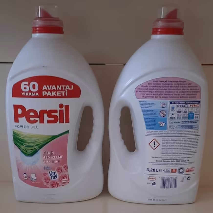 مایع  لباسشویی پرسیل 4200لیتری ( رایحه گل رز)