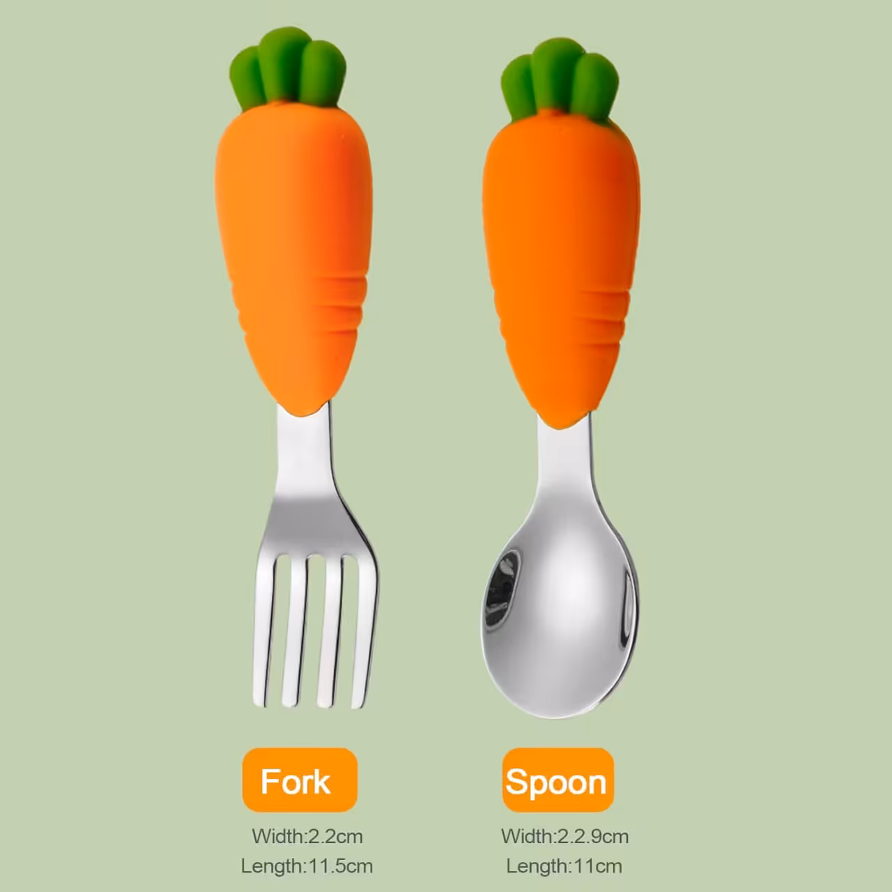 قاشق و چنگال هویچ jh8002-2