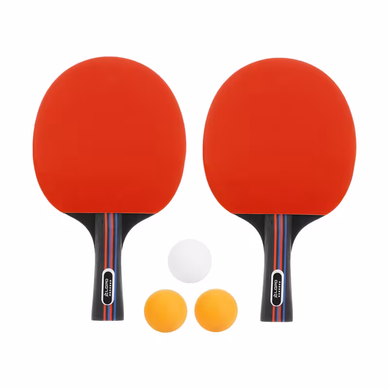 راکت پینگ پنگ مدل GS-LP-60 مجموعه دو عددی به همراه توپ