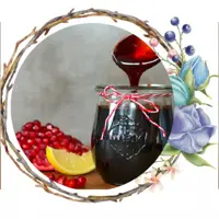 بسته 10 عددی رب انار جنگلی خالص و اعلا یک کیلویی پخته شده در دیگ مسی. کالاسرا سرای انواع کالا  ارسال به سراسر کشور 