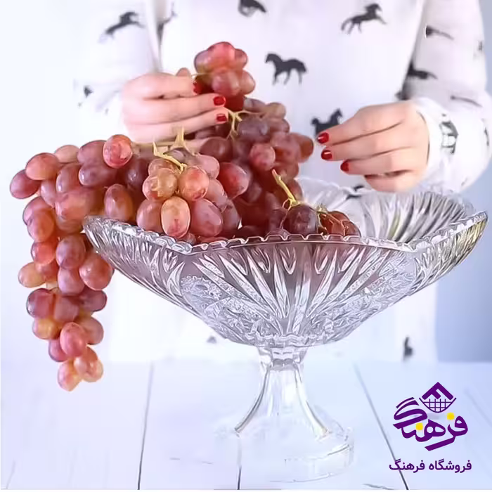 کاسه نیم گود ارامیس پایه دار کادو نوری (4دک)