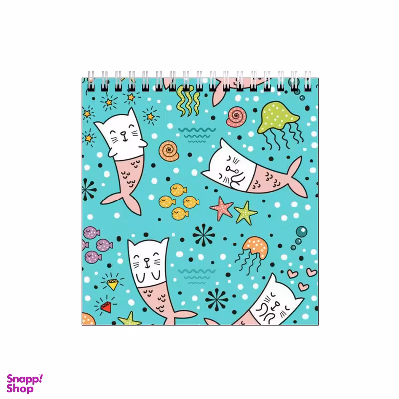 دفتر طراحی طرح گربه پری دریایی کد 3761820