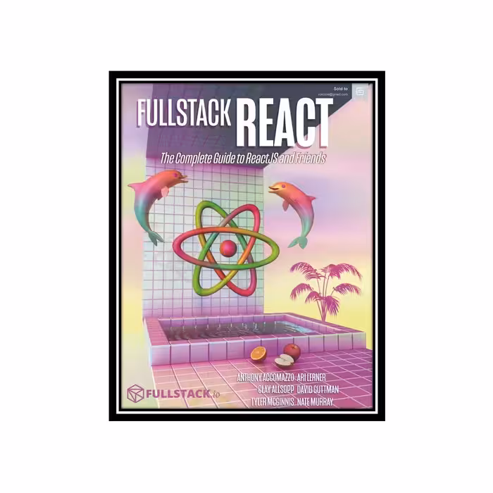 کتاب Fullstack React The Complete Guide to ReactJS and Friends 