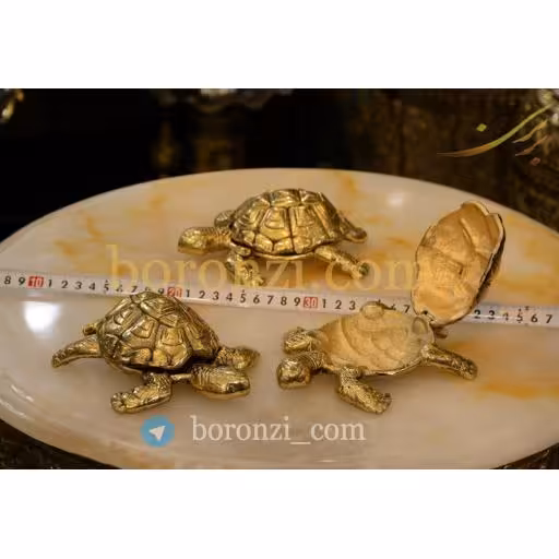 جا جواهری لاک پشت برنزی