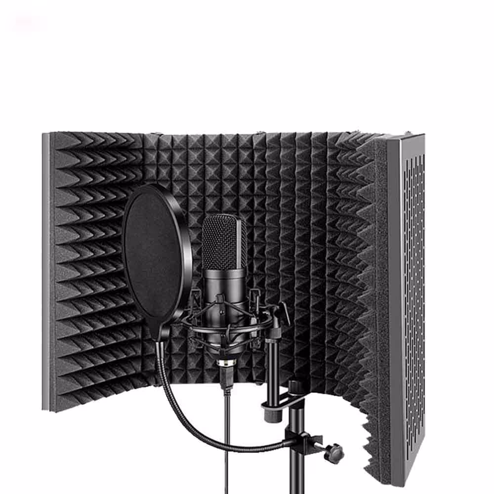 ایزولاتور میکروفون 5 پنل خارجی با قابلیت جمع شدن