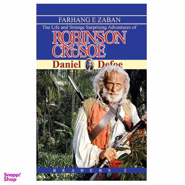 کتاب Robinson Crusoe / اثر Daniel Defoe انتشارات فرهنگ زبان