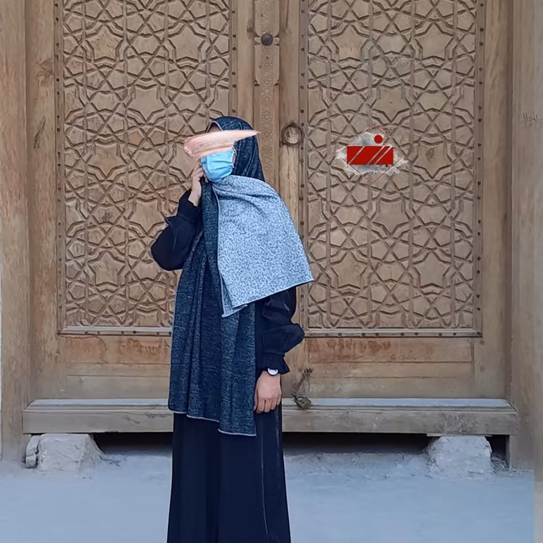 شال دو رو پاییزه