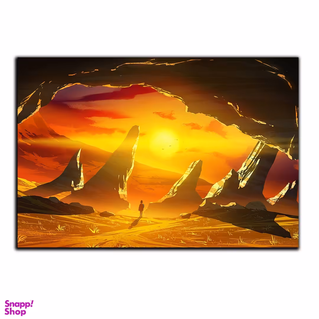 تابلو شاسی بکلیت طرح کوهستان و آفتاب مدل SH-S5541