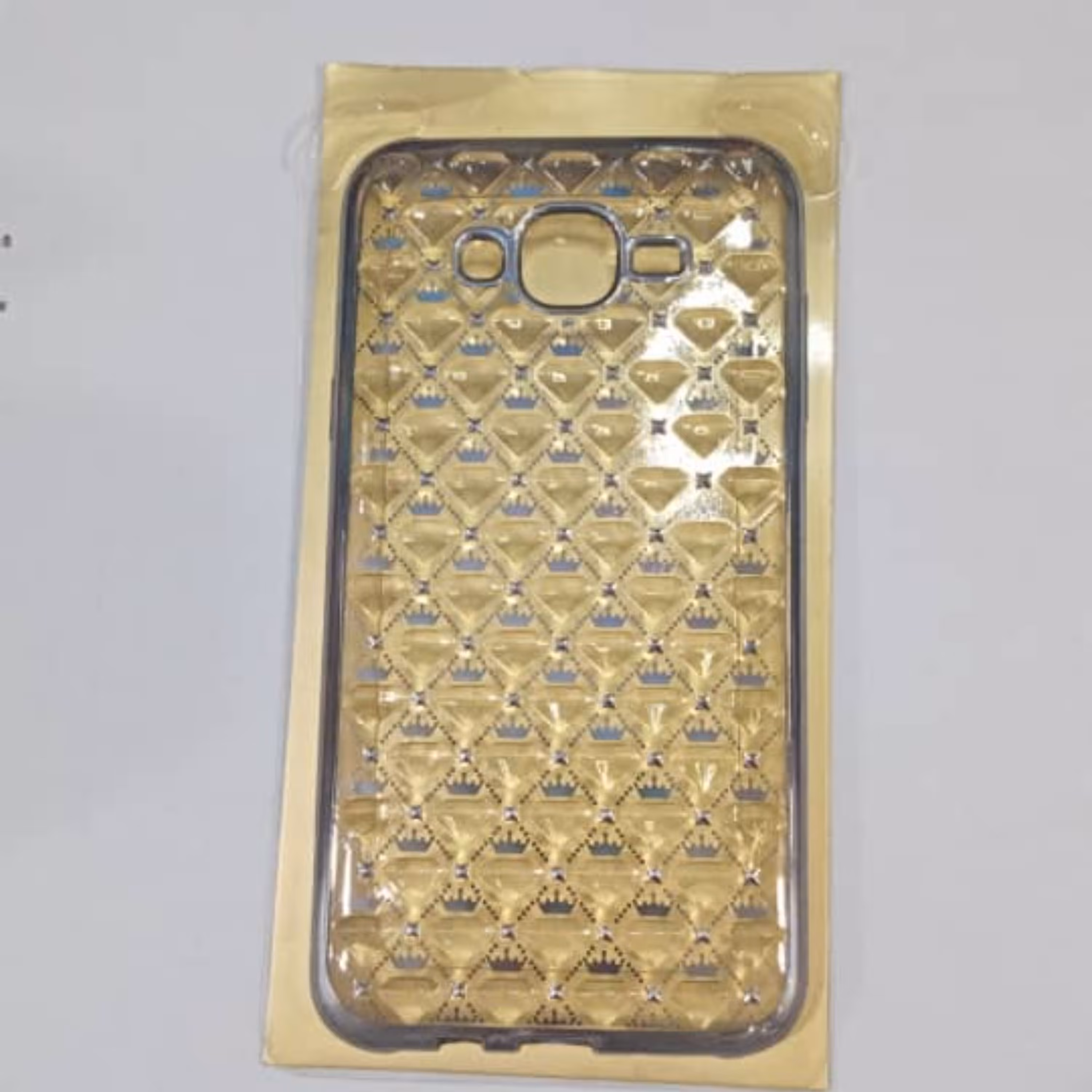 قاب گوشی سامسونگ مدل J7 شفاف شیشه ای