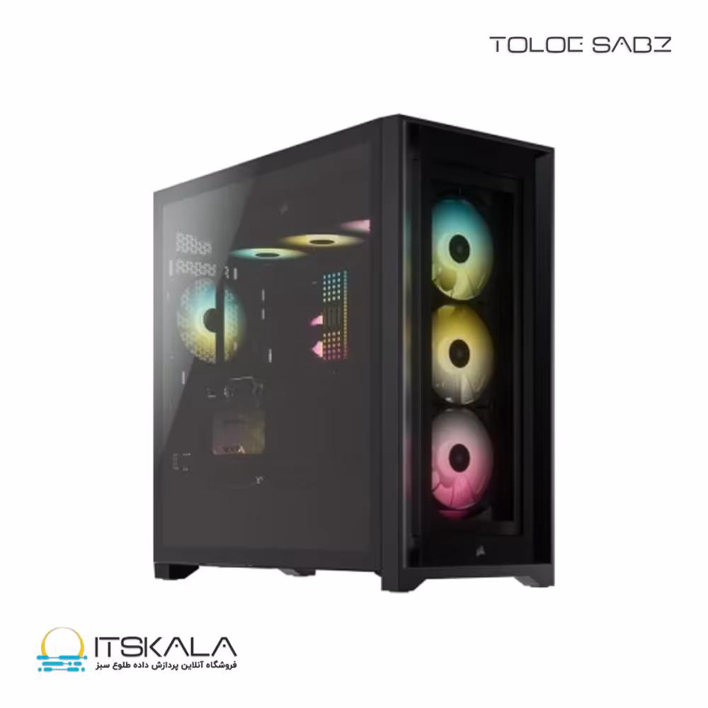 قیمت و خرید کیس کورسیر مدل iCUE 5000X RGB Black | ITSKALA