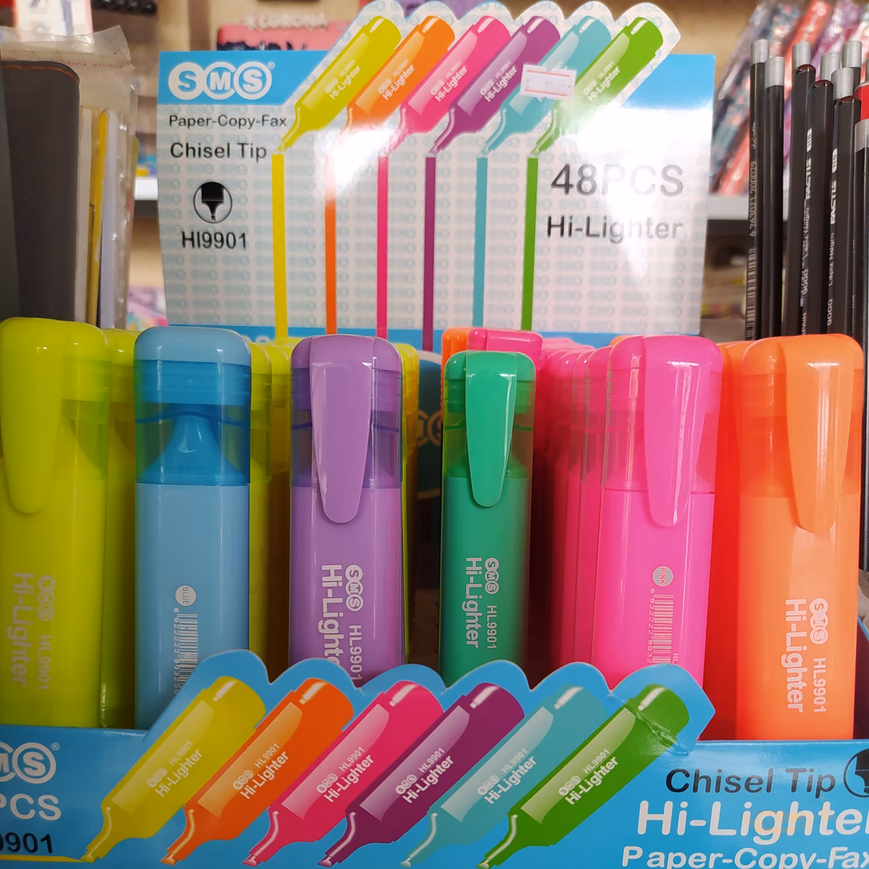 ماژیک هایلایت فسفری  برند sms  (درجه یک اعلا) 