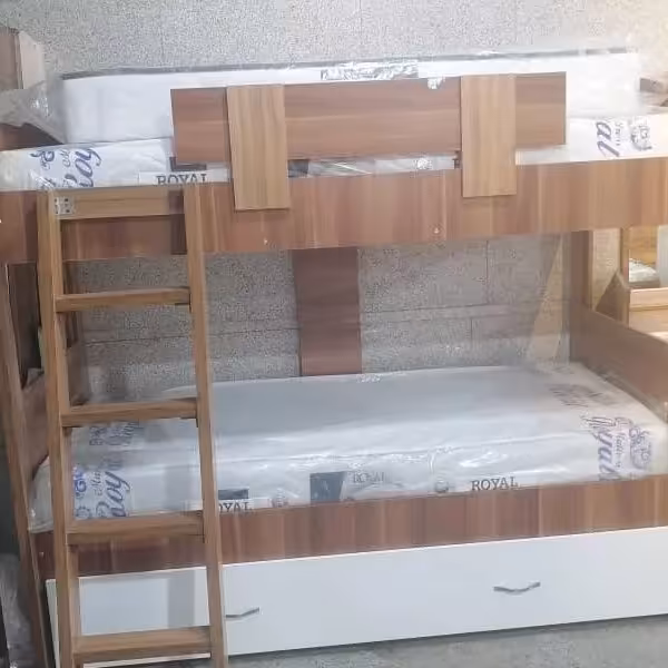 💎تخت دوطبقه نوجوان
💎جنس کار mdf و ملامینه
💎امکان تغیر رنگ با توجه به سلیقه مشتری
💎به همراه تخت میهمان
💰قیمت :5/500/