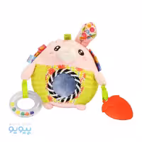 جغجغه عروسکی خرگوش صورتی