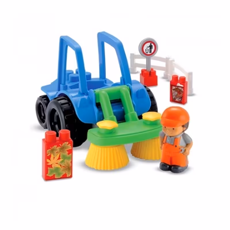 جورچین و پازل 20 تکه ماشین نظافت شهرداری ecoiffier E3223