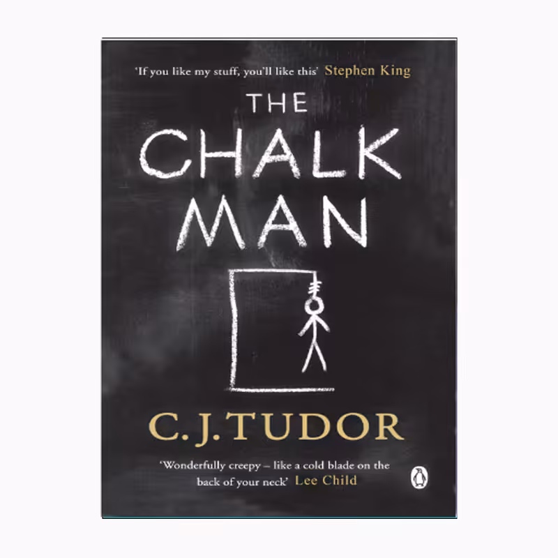کتاب THE CHALK MAN اثر C.J.TUDOR انتشارات PENGUIN BOOKS 
