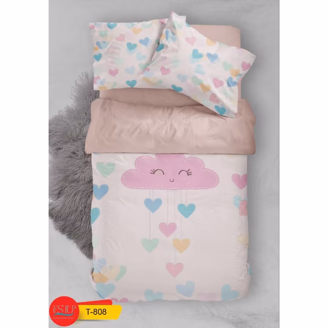 رو تختی سه بعدی یک نفره کد تی 808