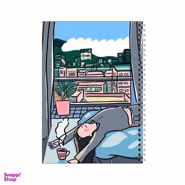 دفتر مشق 80 برگ بامبیلیپ طرح تنبل باش کد 6526824