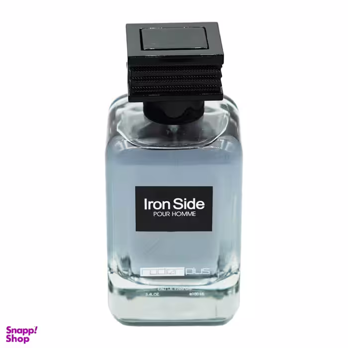 ادو پرفیوم مردانه رودیر پلاس مدل Iron Side حجم 100 میلی‌لیتر