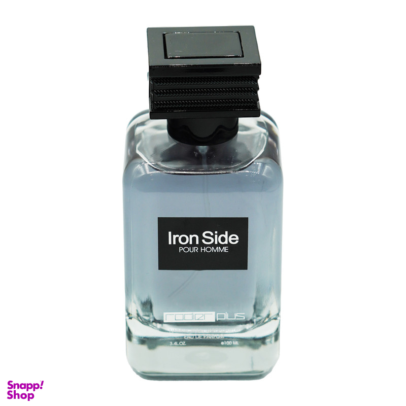 ادو پرفیوم مردانه رودیر پلاس مدل Iron Side حجم 100 میلیلیتر