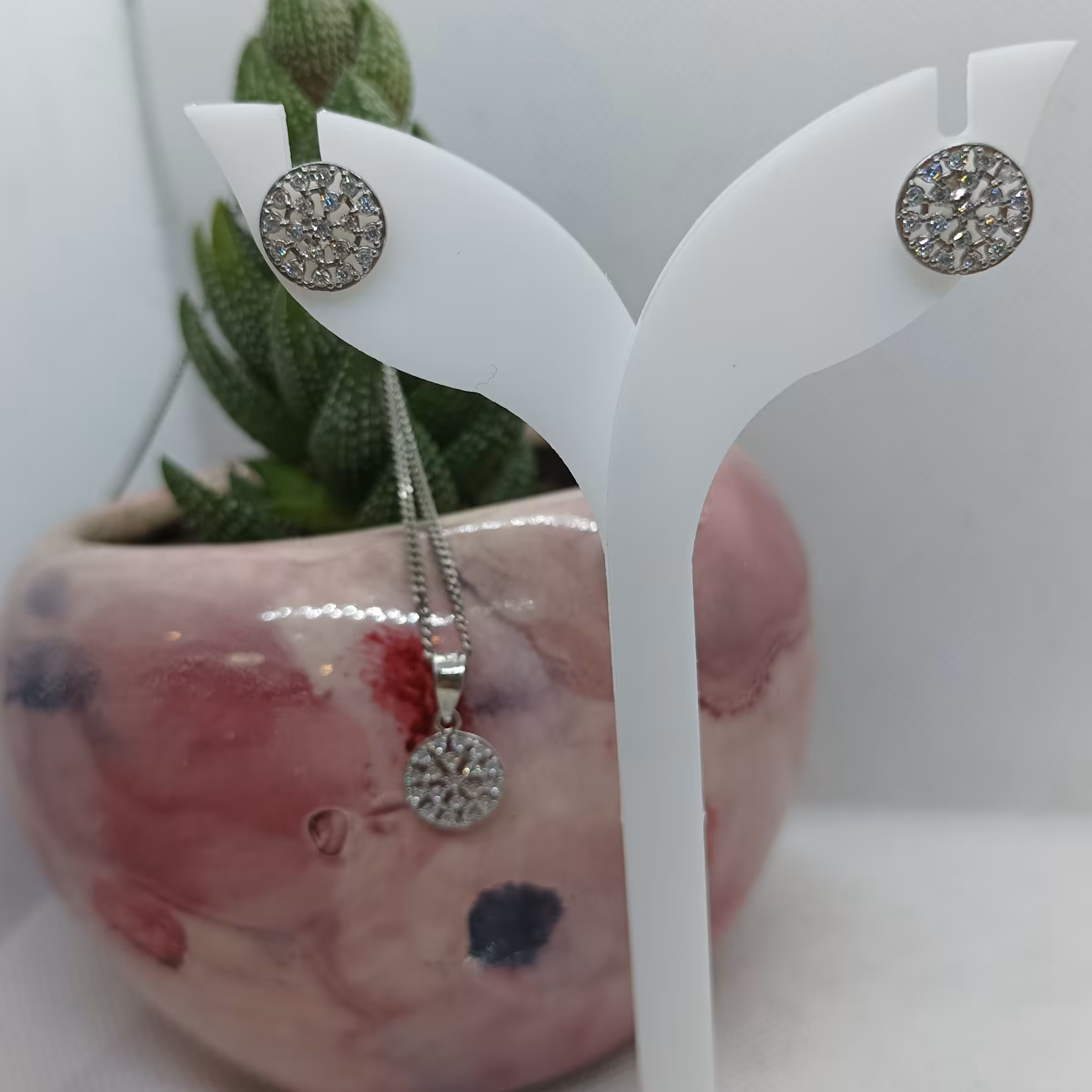 نیم ست طرح دونه برف