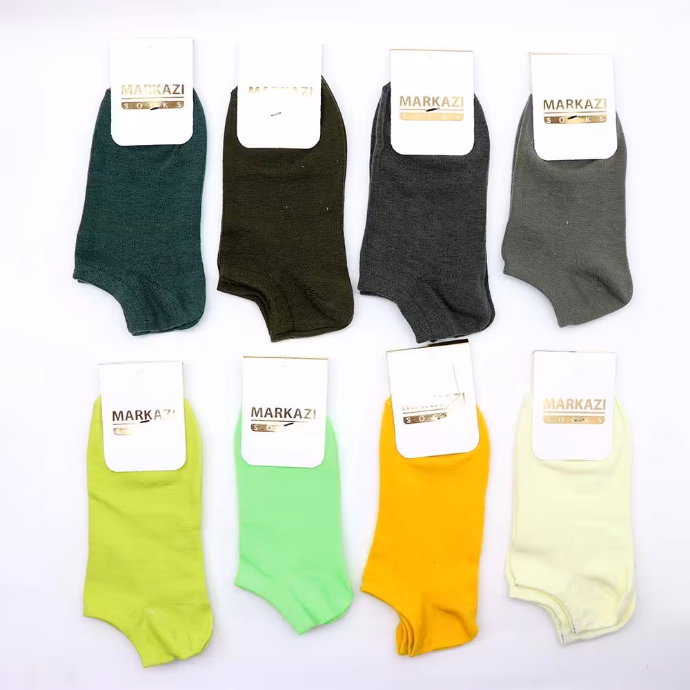 جوراب مچی تک رنگ بسته 12 عددی هر عدد 12.450 تومان