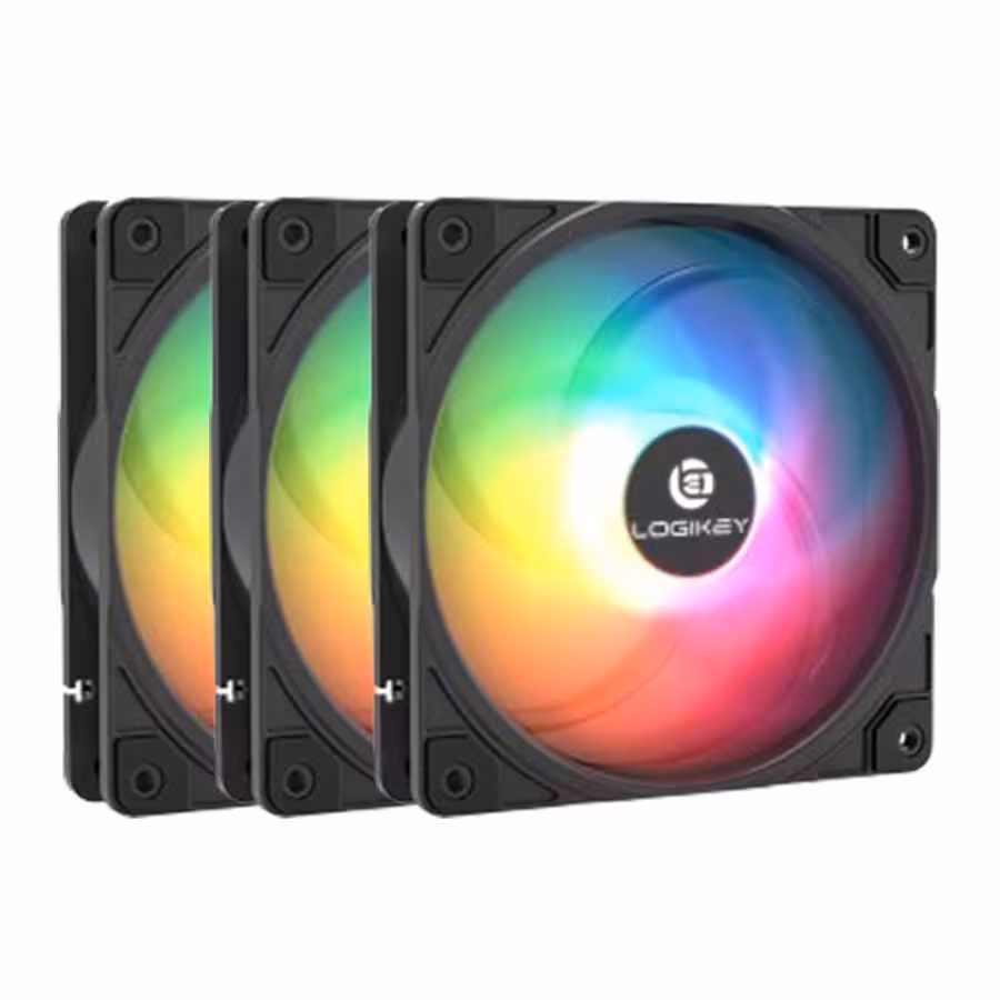 قیمت و خرید فن خنک کننده کیس لاجی کی مدل F320RE 3-in-1 | یاس ارتباط