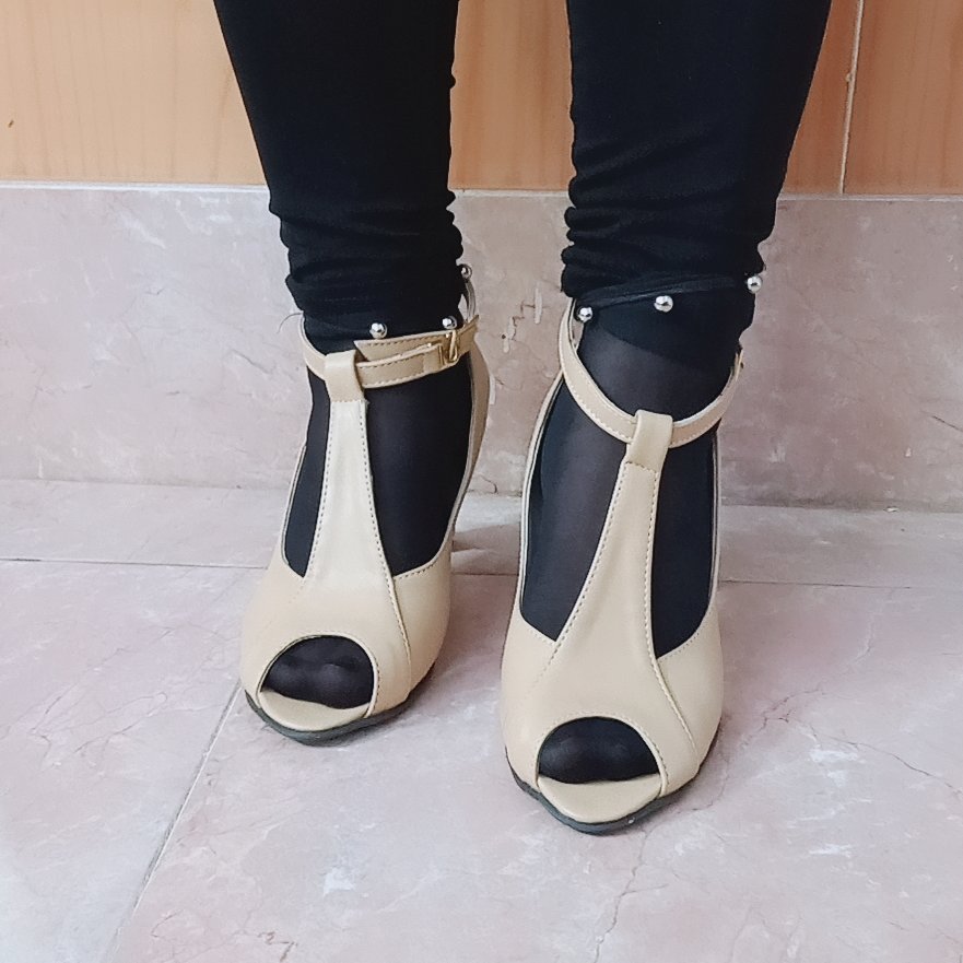 کفش مجلسی عسلی