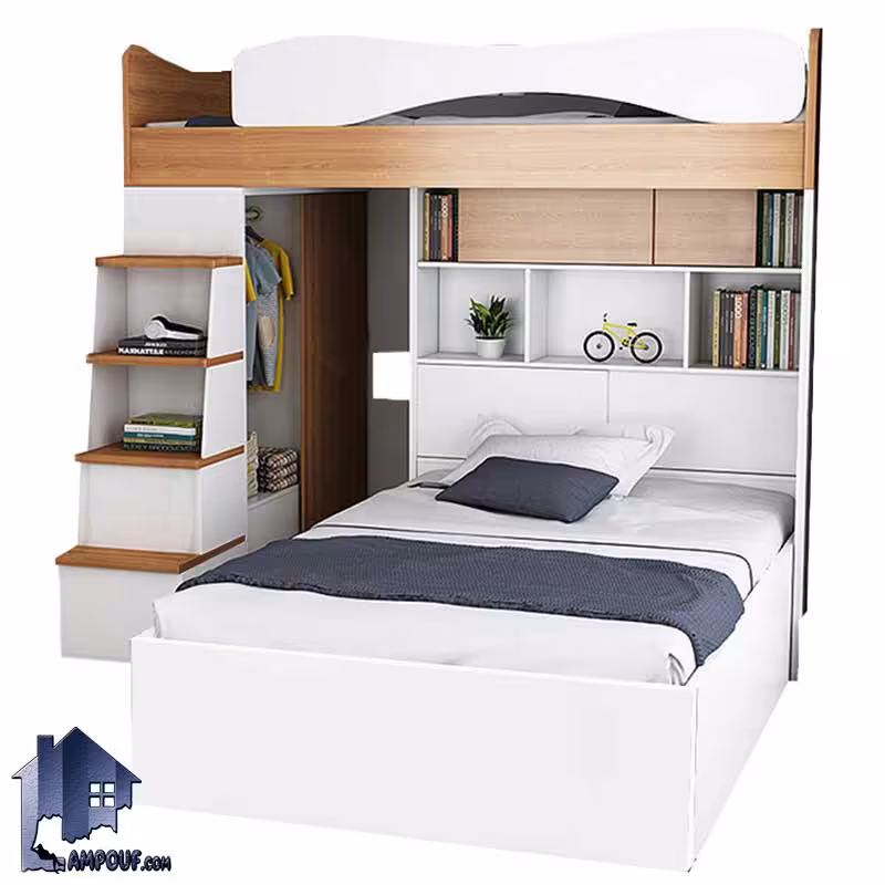 تخت خواب دو طبقه TBJ71