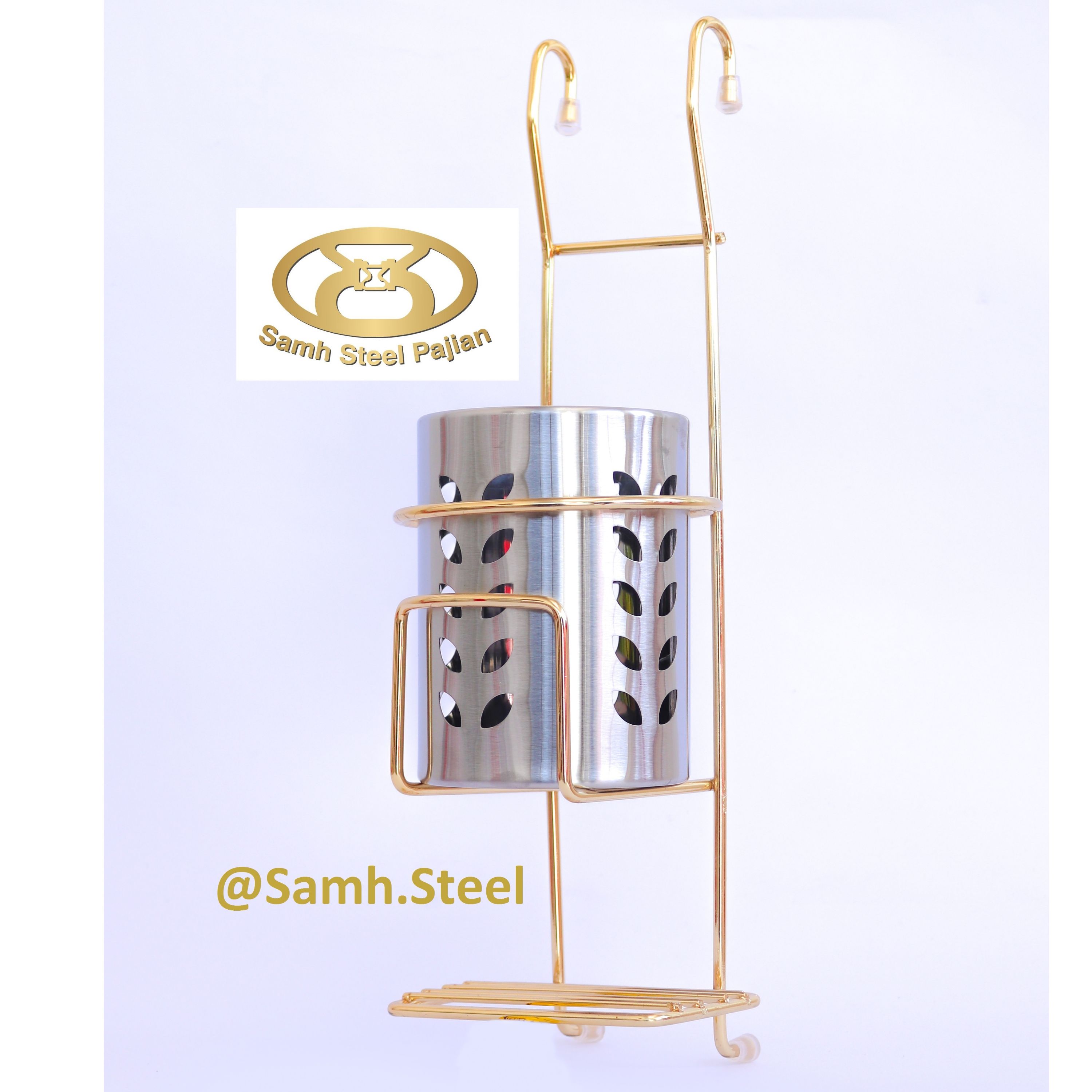 جاقاشقی تک جااسکاچدار لوکس طلایی کد SP3G-L3 برند Samh