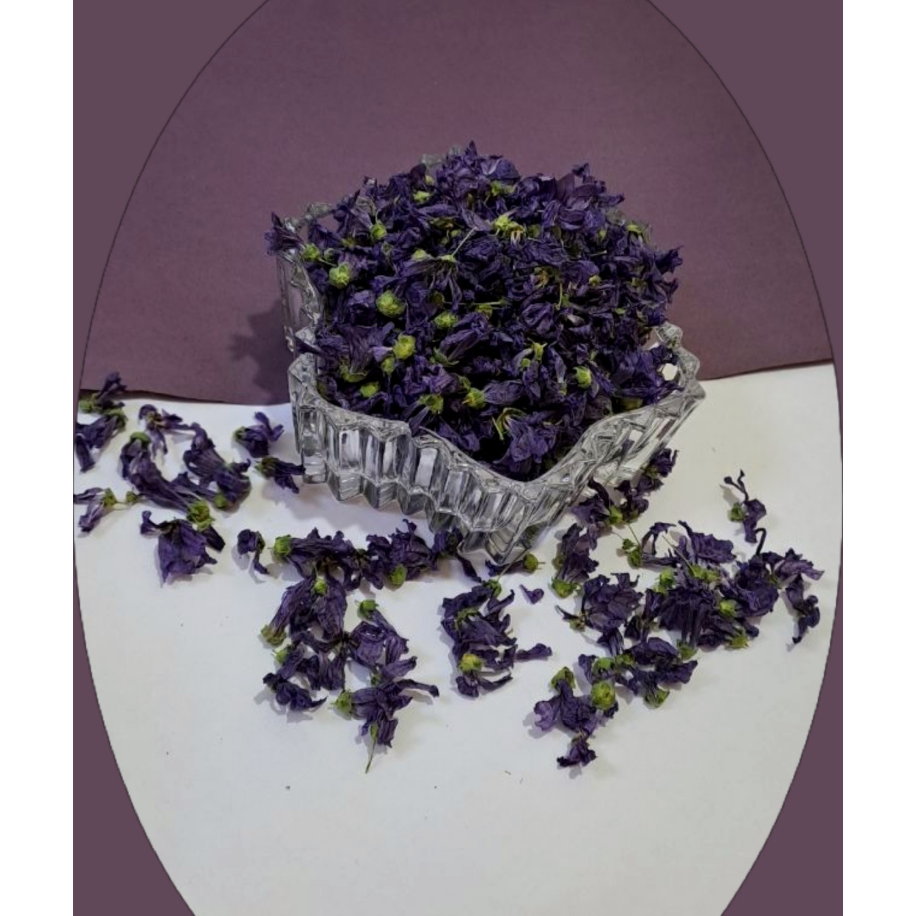 گل پنیرک(گل ختمی) تازه و ارگانیک(100گرمی)