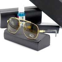 عینک آفتابی خلبانی پرسول Persol شیشه سنگ UV400 دسته فنری