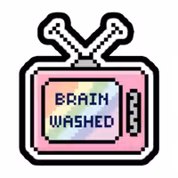 استیکر تزئینی موبایل طرح tv کد 1903