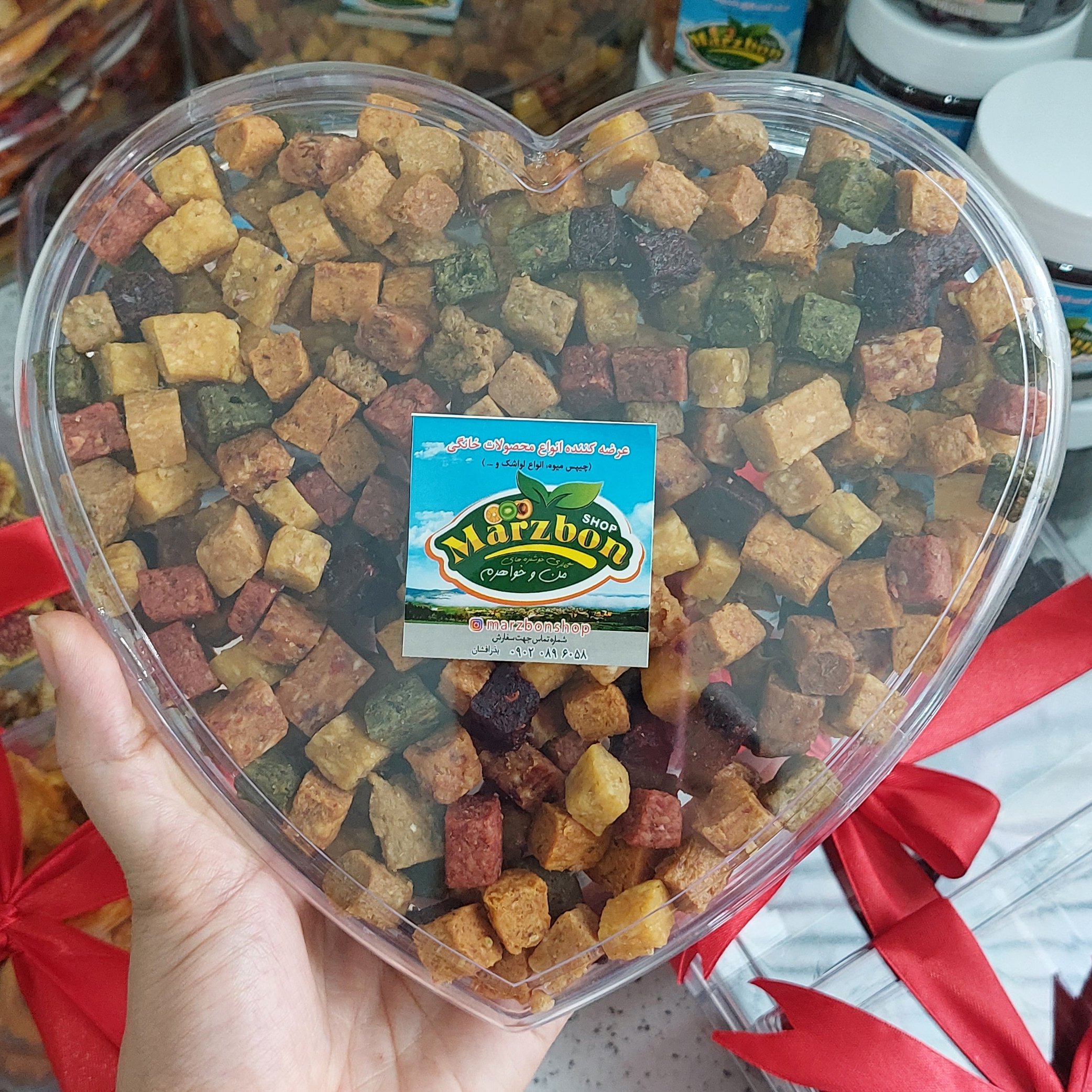 باکس مخلوط میوه خشک حبه ای 400 گرمی کد203