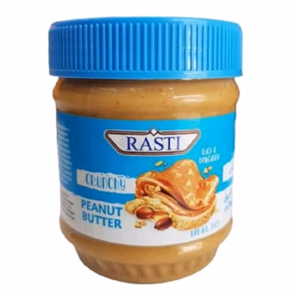 کره بادام زمینی کرانچی 340گرمی راستی