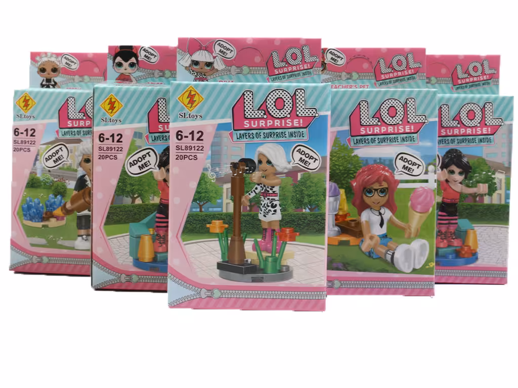 لگو ساختنی 20 تکه طرح LOL