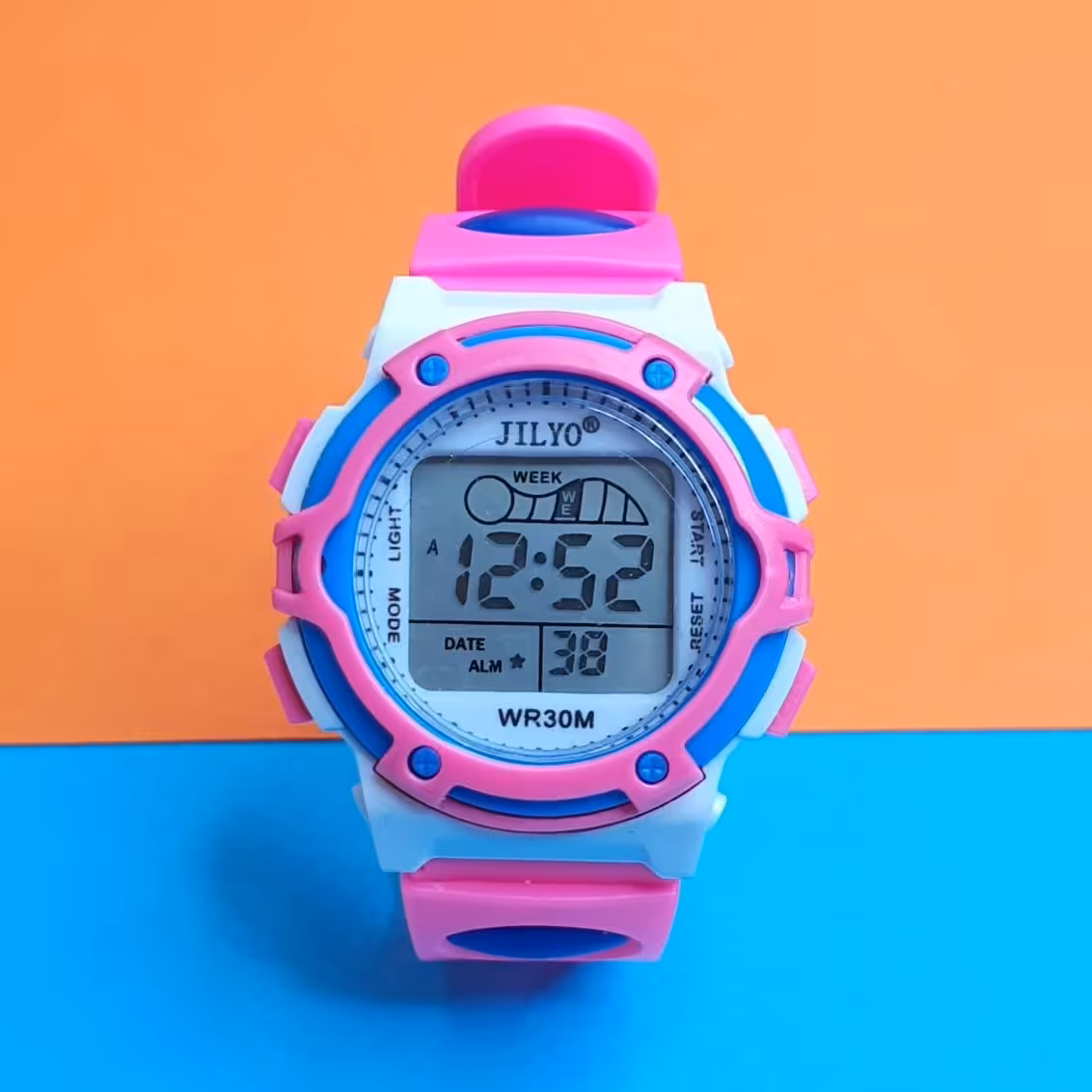 ساعت مچی بچگانه جی شاک ورزشی صورتی sport watch