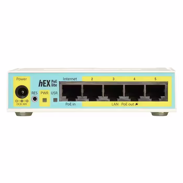 روتر میکروتیک hEX PoE lite