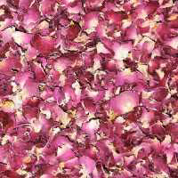 گل محمدی پر شده خشک کیفیت ممتاز  بسته 50 گرمی