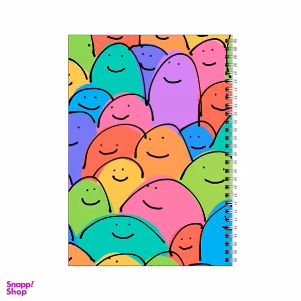 دفتر مشق 80 برگ بامبیلیپ طرح لوب لوب های مهربون کد 6941538